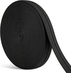 25 Yard Black Vinyl Upholstery Trim Marine Auto Furniture Seat Edge Trim