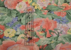 34″ X 44″ 100% cotton fabric VIP VINTAGE FLORAL cottage core shabby chic