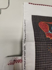 Cut And Sew Cranston Print Works “Homespun Kitty” Fabric Panel Stuffed Animal