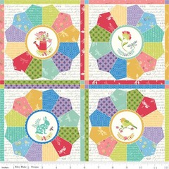 Awakening Cheater Print Multi Fabric by the Yard or Fat Quarter | Riley Blake De