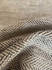 6 Yds Pindler Ardsley Chevron Woven Backed Upholstery Fabric Slate 6308