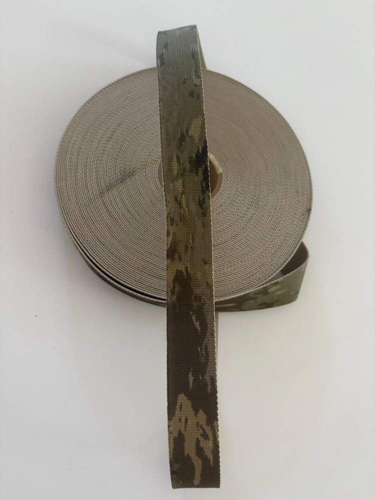 Greenzone Webbing 1 Inch One Sided Mil Spec 21 Yards TEXCEL Ind. USA Made