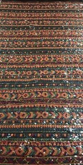 Multicolor 2way stretch sequin Lace fabric 50” Width Sold By The Yard