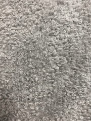 Holly Hunt/ Great Plains Teddy in Warm Silver, 11y24in Alpaca Boucle