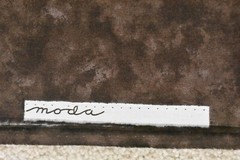 By 1/2 Yd, Marbled Dark-Brown Quilt Cotton, Moda, P6649