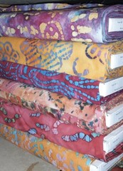 40-2″ MIXED colors, BATIK strips, quilt, cotton fabric-grab bag