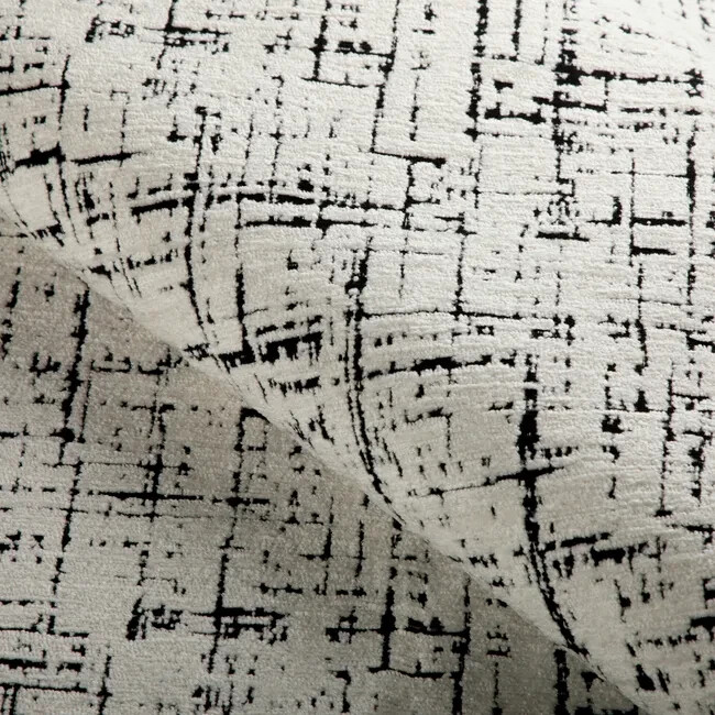 Kravet Textured Chenille Uphol Fabric- Down The Line / Domino 6.75 yds 36774.81