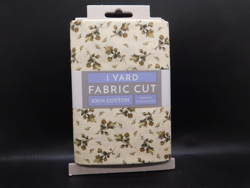 1 yard fabric cut 100% cotton 36″x44″ floral