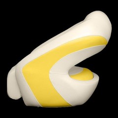 YELLOW MARINE GRADE Vinyl Upholstery sold by the yard 36″ by 54″ like NAUGAHYDE