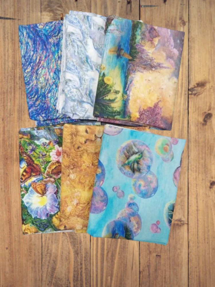 6 Half Yards -Assorted World of Wonder Half Yard Bundle