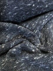 FLECKED POLYESTER / VISCOSE KNIT FABRIC : 150cm WIDE : PRICE BY 1/2 METRE