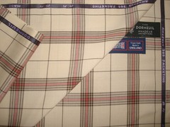DORMEUIL ‘Amadeus’ LUXURY WOOL SUITING FABRIC – MADE IN ENGLAND= 300 g/M = 3.4 m
