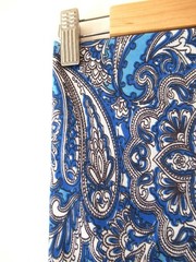 Vintage Paisley Nylon Fabric Double Width 186cm wide x 2.8 meters