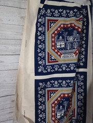 Coverlet By Ameritex Milford Pennsylvania 1733 Fabric. 12 Panels EUC Uncut
