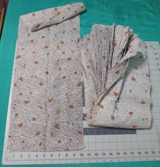 5 lb 11 oz Box Large Sections Brown Floral, Solid Browns & White, Roll FSBTB107