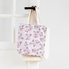 60 Pcs Purple Flower Fabric Squares 10 X 10 Inch Spring Vintage Floral Cotton Fa