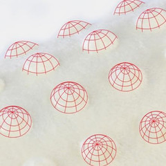 2Yard X 62Inch Minky Dot Fabric by the Yard DIY Making Supplies Quilting Patchwo