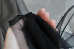 By Yard designer super transparent wedding mesh fabric bridal veil material