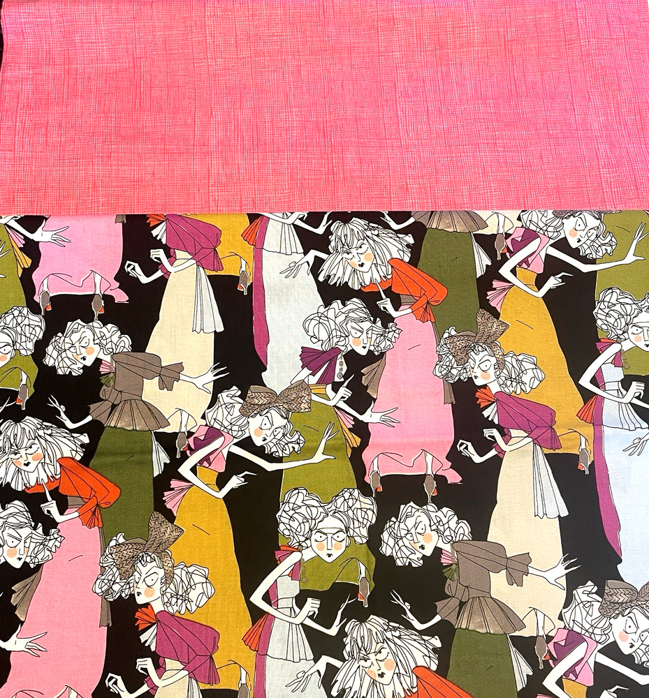 Alexander Henry “A Ghastlie Casting” & “Heath” – Lot of 2 Fat Quarters