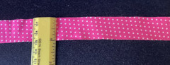 Fabric Strips Pre Cut 7/8″ To 2″ Mixed Patterns Dots Florals Lot Of 11 Lengths