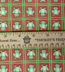 78 FROGS Theme Precut 10″ X 10″ Cotton Blend Fabric Squares Quilting = 5.5 Yds