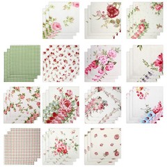 42Pcs Layer Cakes 10 Inch Squares for Quilting, Cotton Fabric Squares PreCut …