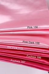 Pink Bridal Satin Fabric by the Yard, Silky Satin for Dresses and Decor