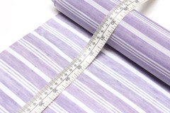 100%silkDusty Purple Lavender Stripe Silk Fabric By the Half Yard F257