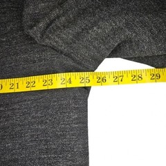 Scraps 100% Pure Men’s Wool Charcoal 3-Button Sport Coat Overcoat Blazer 46R