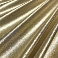 Gold Metallic Tissue Lame Fabric 45” Width Sold By The Yard