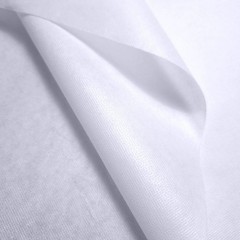 Pure Snow White Woven Fusible Interfacing Garment Stabilizer 58″ By The Yard