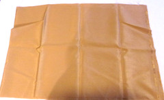 Gold Broadcloth Poly Cotton Fabric One-Half Yard – 54″ Wide x 18″ Long NEW