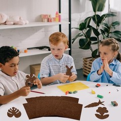 20 Pcs Brown Felt Fabric Sheet 8″ x 12″ Assorted Color Felt Fabric Sheets ..