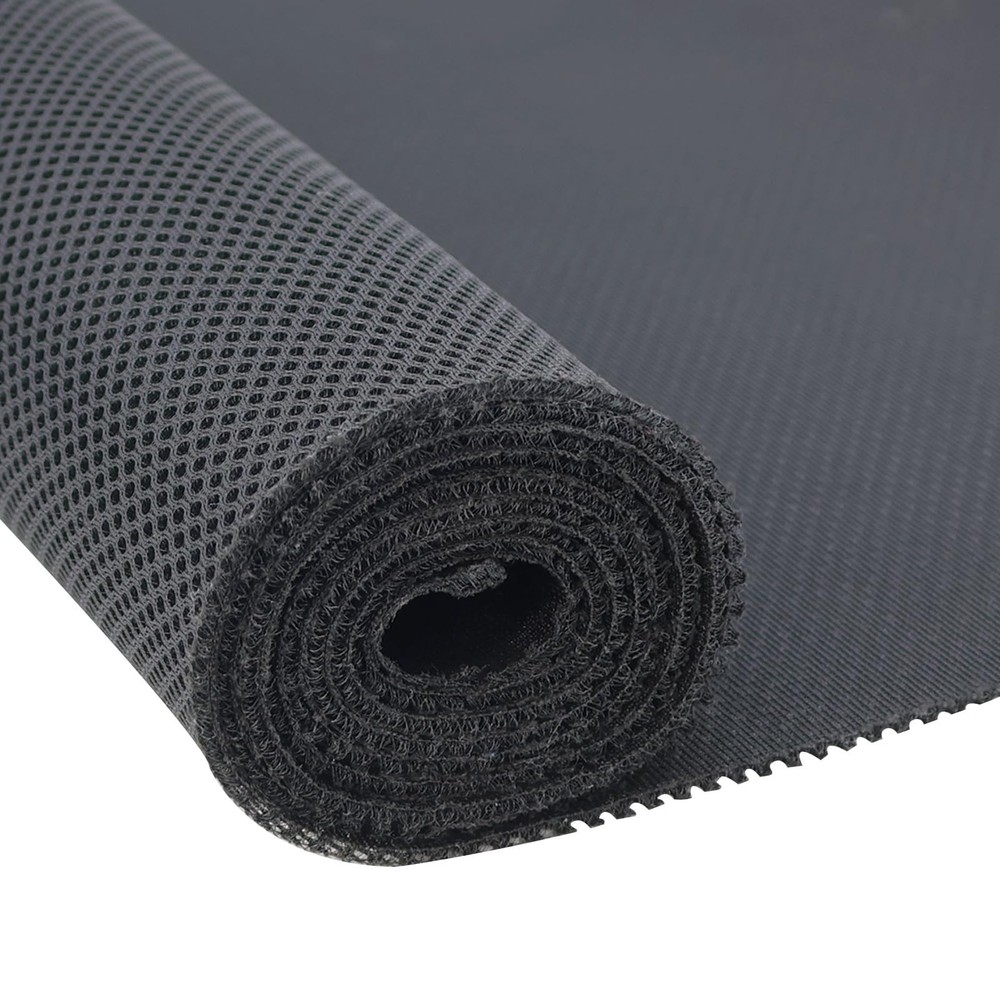 Black Premium Stereo Mesh Fabric For Speaker Repair Grill Cloth 60×80 Inch