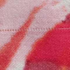 Modern Floral Abstract Twill Fabric 59×75″ Woven Polyester Blend