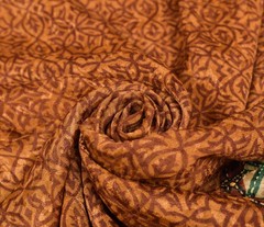 Sushila Vintage Multi-Color Scrap Saree Pure Cotton Silk Kantha Work Sari Fabric