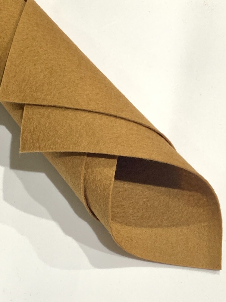 1mm Camel Merino Wool Felt 20 x 30cm Sheet No. 73 – AU Seller in Sydney