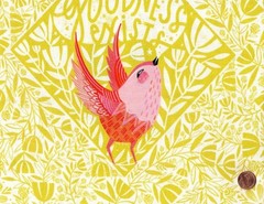 Dantini 100% Cotton Fabric: WHAT THE BIRDS SAID, 24″ x 44″ PANEL
