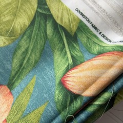 Covington Fabric Tropical Floral Upholstery 8 Yards x 56″ W Indoor Outdoor