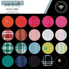 MODA – Ruby Star Society – Warp Weft Mystic Fable – Flicker – Wovens – Natural