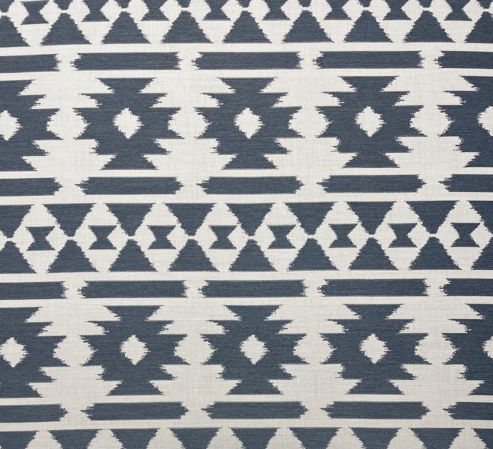 PINDLER FLAGSTAFF DENIM TRIBAL SOUTHWESTERN OUTDOOR INDOOR FABRIC BY YARD 54″W