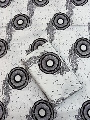 High Quality Circular Pattern/African Wax Print/African Fabric/ Multicolor-6 Yds