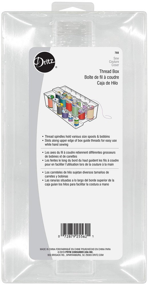 Thread Box 1 Count (Pack of 1), Multicolor