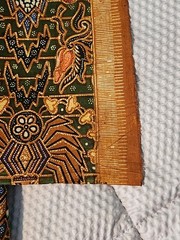 Java Indonesia batik 90×40″ ethnic fabric piece unwashed