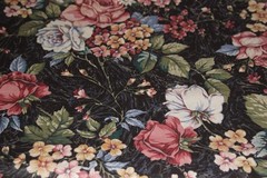 MARCUS BROTHERS TEXTILES * Premium Polished Cotton * Large Floral Pattern * BTY