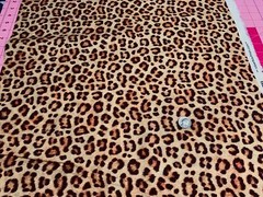 Fabric Wild Animal Kingdom Leopard Skin on Cotton KAUFMAN Cotton 1/4 yard 74-286