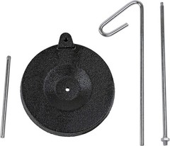 Single Cone Spool Stand Alone Cast Iron Thread Holder Fits Black