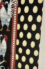 Chicken Coop Egg Border Patty Reed Design For Fabric Traditions 2008 43×46