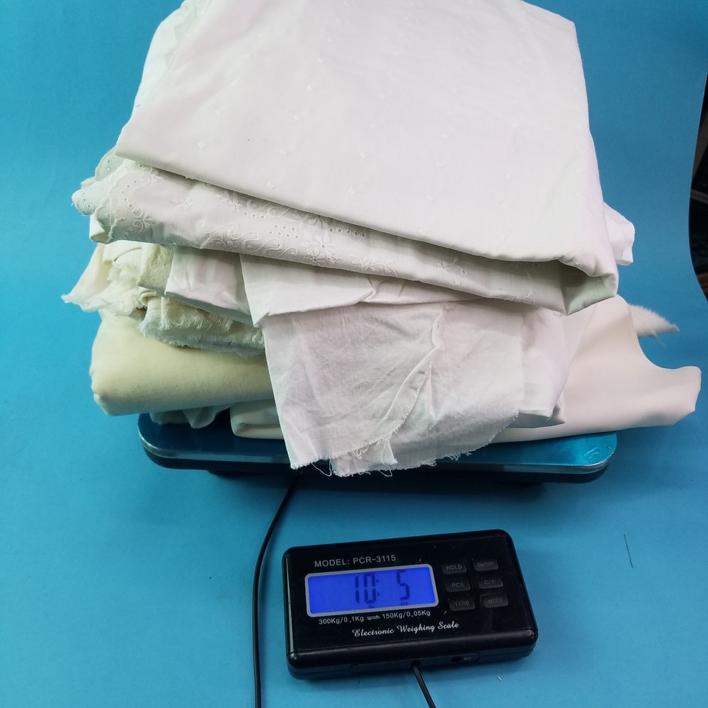 Fabric Remnant Lot Repro TRUE Vintage Scrap Grab Bag And Types Quilt Craft 10 Lb
