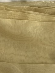 Gold Sheer Fabric – 110 inches and 5 1/2 yards